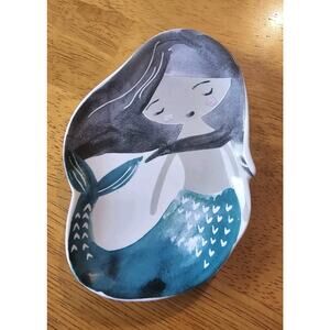 Now Designs Danica Trinket Tray small ceramic mermaid jewelry
